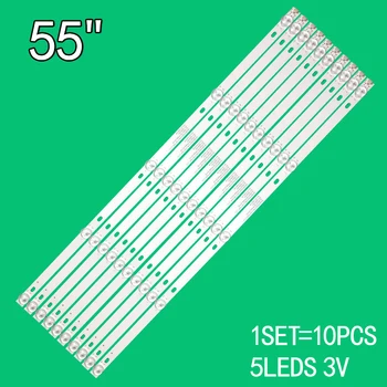Светодиодная подсветка для MS-L3639 V1 JS-D-JP55DM-A62EC 55DM1000/600MA-2BIN JP55DM-C61EC JP55A71051ER.909L (91210) R72-55D04-023