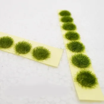 1ШТ Реалистичная модель Цветочной грозди Кусты искусственной травы Микроландшафты Материал для поделок Строительный Песок Стол Пучки цветочной травы