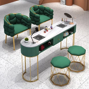 Изысканный стол Nailtech для профессионального косметолога, Столовые принадлежности для маникюрши, стол для салона красоты Onglerie Мебель CY50NT