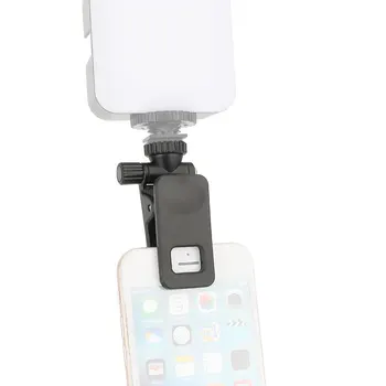 KIMRIG Mini Fill Light Clip Держатель вспышки для камеры, Крепление на 1/4 винта, Универсальный штатив для телефона, Крепление для планшета, Зажим для фотосъемки