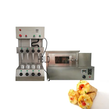 Машина для формования пиццы из нержавеющей стали, Автоматическая печь с четырьмя головками, Оборудование для выпечки
