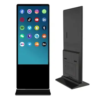 Новый Креативный Напольный Цифровой дисплей для вывесок Wifi ЖК-экран 55 дюймов Для внутренней рекламы Игровое Оборудование