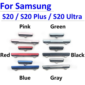 20 шт./Лот ， Новинка для Samsung Galaxy S20/S20 Plus/S20 Ultra Кнопка включения + боковая кнопка регулировки громкости
