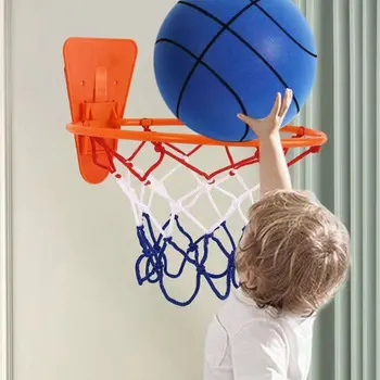Прочная сетка для баскетбольных колец, Износостойкий бесшумный мяч, сетка для баскетбольных аксессуаров без ударов.