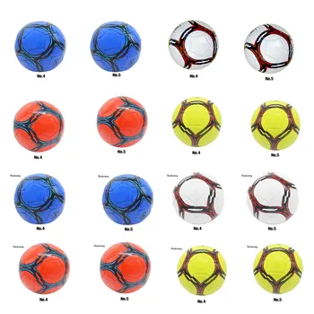 Портативный футбольный мяч - Прочный и с широким диапазоном применения Для всех игроков, мяч Не Так Легко повредить Официальному Футбольному мячу
