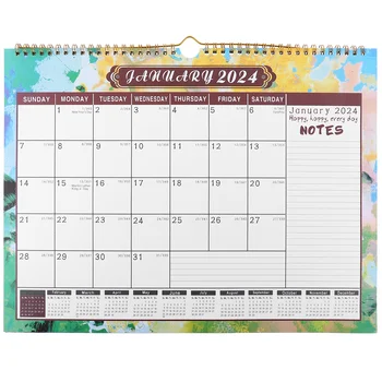 Настенный календарь Большой 2024 Настенный календарь Семейный 2023 2023-2024 Ежемесячный Большой Офисный Ежегодный Настольный Календарь