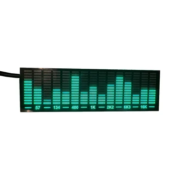 Светодиодный аудиовход со звуком /3,5 мм аудиовход, отображение музыкального спектра, звукосниматель, окружающий свет, индикатор атмосферного ритма.