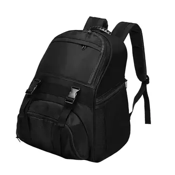 Баскетбольный рюкзак с регулируемыми плечевыми ремнями, футбольная сумка из ткани Оксфорд, сумка для спортивных мячей для футбола, волейбола, мяча для регби
