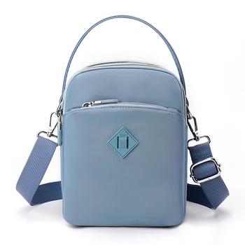Модная женская мини-сумка с 4 карманами, высококачественная ткань, маленькая сумка через плечо для девочек, красивая стильная женская мини-сумка для покупок