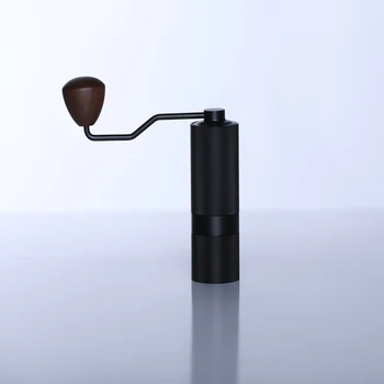 Ручная кофемолка MC, портативная мельница 420, нержавеющая сталь 48 мм, Титановое покрытие, заусенец