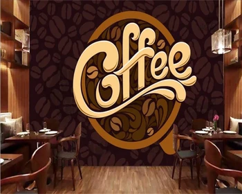 Бейбехан Пользовательские обои ручная роспись кофейное кафе западный ресторан фоновое изображение стены настенная живопись фотографии 3d обои