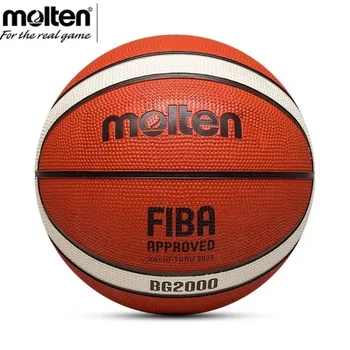 Баскетбольный мяч Molten BG2000 официального размера 7/6/5 из искусственной кожи для тренировок на открытом воздухе в помещении для мужчин и женщин Baloncesto