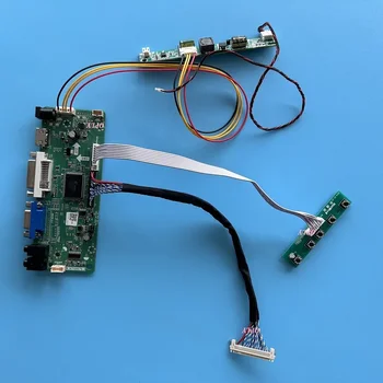комплект для M185BGE MT185GW01 плата контроллера HDMI-совместимый DVI VGA LVDS светодиодный M.NT68676 1366X768 панель 18,5 