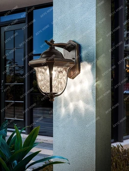 Уличный настенный светильник Водонепроницаемый садовый светильник Супер яркий открытый балкон с обеих сторон настенного светильника