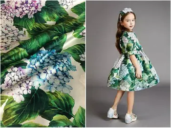 108 см шириной 19 мм 97% шелк тутового дерева и 3% спандекс цветочная эластичная шелковая атласная ткань для платья-рубашки cheongsam C025