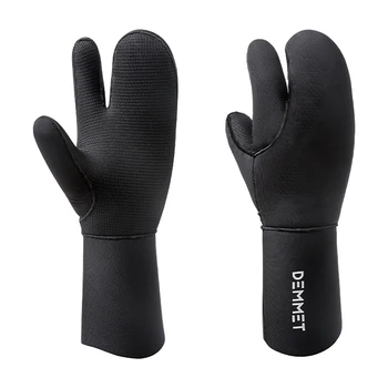 Неопреновые перчатки 7 мм для дайвинга, зимние Перчатки с подогревом Для мужчин и женщин, гидрокостюм для дайверов, подводное плавание, Гребля на каноэ, Подводная охота на подводную рыбу