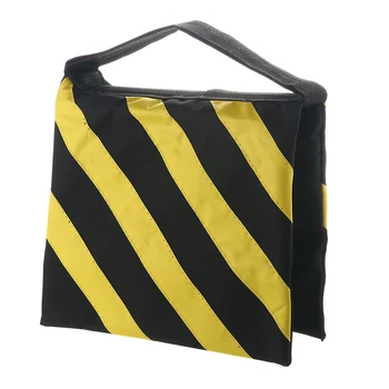 Двухцветный сверхмощный мешок для песка для фотостудий, наружный предупреждающий мешок для видеосъемки с нагрузкой