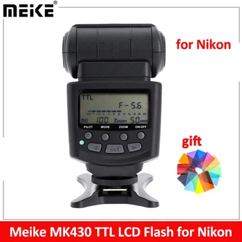Майке MK430 TTL ЖК-вспышка Speedlite для Nikon D7100 D5200 D3100 D600 D800 D3200 D90 D80 D300s