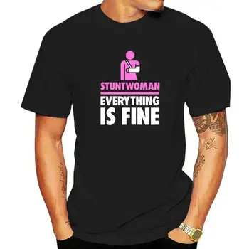 Каскадерша - забавный подарок для человека со сломанной рукой, футболки, топы, мужские хлопковые футболки с 3D-принтом, мужские футболки с 3D-принтом