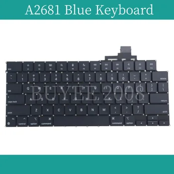 Оригинальная Новая Клавиатура A2681 US UK RU FR SP GE Arabia Swedish Keyboard Blue Для Macbook Air Retina M2 13,6 