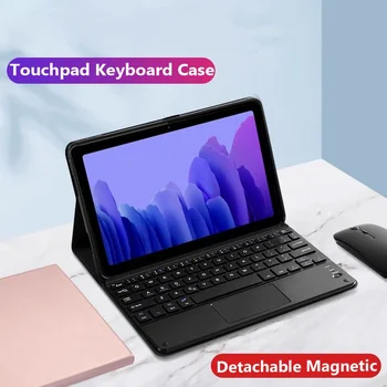 Съемный Чехол-клавиатура с Трекпадом для Lenovo Tab M11 11 2024 для Lenovo Xiaoxin Pad 11 Дюймов 2024 Откидная Крышка Bluetooth-клавиатуры