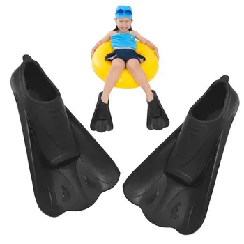 Ласты для дайвинга Тренировочные Короткие Ласты для дайвинга Дренажный дизайн Инструмент для подводного плавания для детей взрослых мужчин и женщин