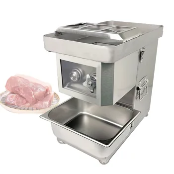 Настольный станок для резки мяса, высококачественная кухонная мясоперерабатывающая машина высокой мощности из нержавеющей стали