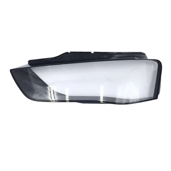 Для A4 A4L B9 2013 2014 2015 Крышка фары Прозрачный головной свет абажур лампа в виде ракушки стекло