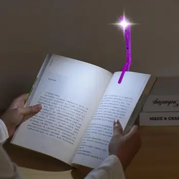 Лампа Для Чтения Фонарик Для Спальни Защита Глаз Книжный Зажим Аккумуляторная Лампа С Зажимом Mini Led Маленькие Детские Ночные Закладки