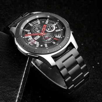 22 мм ремешок для Galaxy watch 46 мм Samsung Gear S3 Frontier band Металлический браслет из нержавеющей стали Huawei watch GT ремешок Gear S 3 46