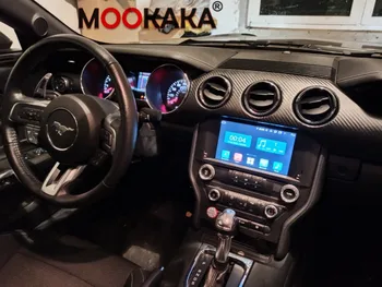 IPS Android 10,0 4 ГБ + 128 ГБ Автомобильный Мультимедийный Плеер Радио для Ford Mustang 2015 + GPS Навигация Авто Стерео Tapre Recoder Головное Устройство