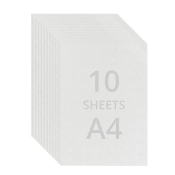 10шт Акварельная бумага белого цвета формата А4, коврик для холодного прессования, цветная матовая бумага, эскиз ручной росписи для художника, студенческие принадлежности для творчества