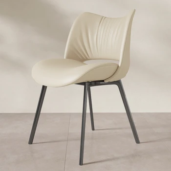 Дизайнерские обеденные стулья для гостиной, кухни, Эргономичные металлические Роскошные обеденные стулья для ресторана, Современная мебель для дома Cadeira MR50DC