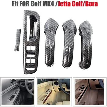Кнопка панели управления стеклом окна автомобиля Крышка дверной ручки для Golf 4 Подходит для Jetta MK4 Bora 1998-2004