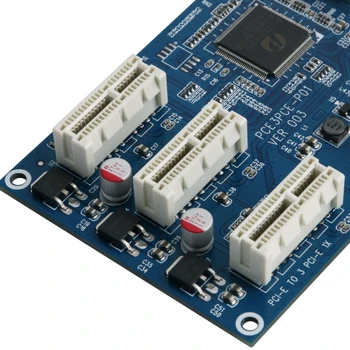 PCI-e для Express на 3 порта Mini 1X Плата адаптера для мультипликатора