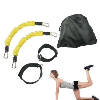 Эспандеры для лодыжек с манжетами, эспандер для тренировки ягодичных мышц, принадлежности для упражнений, эспандер для мужчин и женщин для тренажерного зала