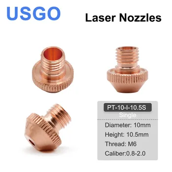 USGO TAK 3D KN Сопло Для Лазерной резки Диаметром 8 и 10 мм С Резьбой M6 для Лазерной Головки Precitec LightCutter P0494-785-00008