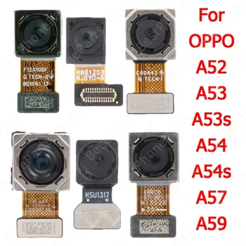 Селфи Большой Передний Задний Модуль Камеры Заднего Вида Для OPPO A52 A53 A53s A54 A54s A57 A59 Гибкий Кабель