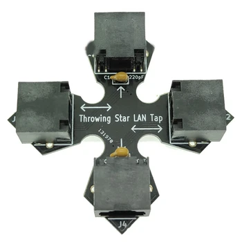 2X Инструмент для захвата сетевых пакетов LAN Throwing-Star-Инструкции в сборе