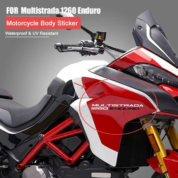 Наклейки на мотоцикл, светоотражающая наклейка на бак Multistrada 1260, наклейка для аксессуаров Ducati Multistrada1260 Enduro