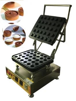 Модель 839 Коммерческая машина для приготовления круглых тарталеток на 30 отверстий размером 32 * 32 мм для приготовления яичных тарталеток и сырных тарталеток