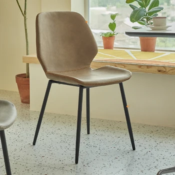 Декоративный обеденный стул Современный дизайн Для отдыха Индивидуальные обеденные стулья для игр в скандинавском саду на открытом воздухе Письменный стол Sandalye Furniture DX50CY