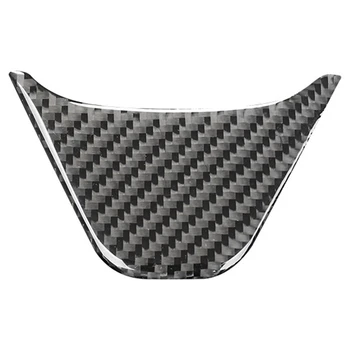 Наклейка на рулевое колесо автомобиля, накладка, Аксессуары для интерьера из углеродного волокна для BMW-X1 F48 2016-2021