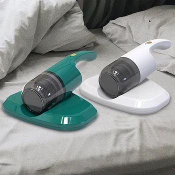 Пылесос для кровати, ручной пылесос для глубокого матраса с 2 режимами перемешивания 6000 в минуту, Моющийся фильтр