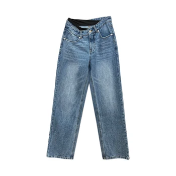 Синие повседневные джинсовые брюки NIGO Ngvp #nigo6236