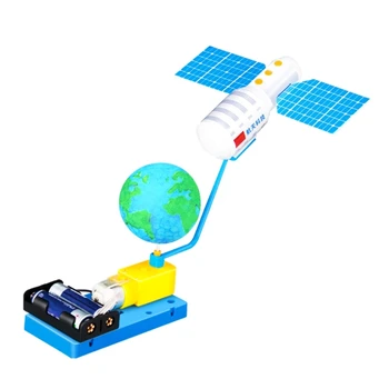 Модель космического спутника Научный проект Stem Спутниковая игрушка Научная модель искусственного спутника Обучающий реквизит для студента