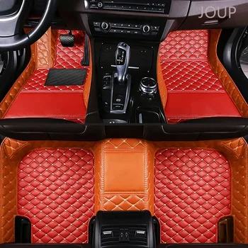 Автомобильные коврики на заказ для Renault Captur 2014-2017 годов выпуска, автомобильные аксессуары из экологически чистой кожи, детали интерьера
