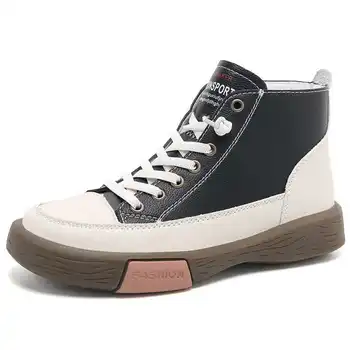 осенне-весенние женские тканевые ботинки на плоской подошве, прогулочные серые кроссовки, спортивная брендовая обувь, кроссовки sheos Team collection, Китай YDX1