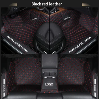 Изготовленный на заказ кожаный автомобильный коврик 100％ для Tesla Все модели Medels 3 Модель S МОДЕЛЬ X МОДЕЛЬ Y Автоаксессуары для стайлинга автомобилей