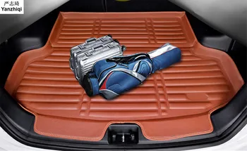 Специально подобранный вкладыш для багажника, грузовой коврик, напольный лоток, ковер, защита от грязи для Ford EcoSport 2018